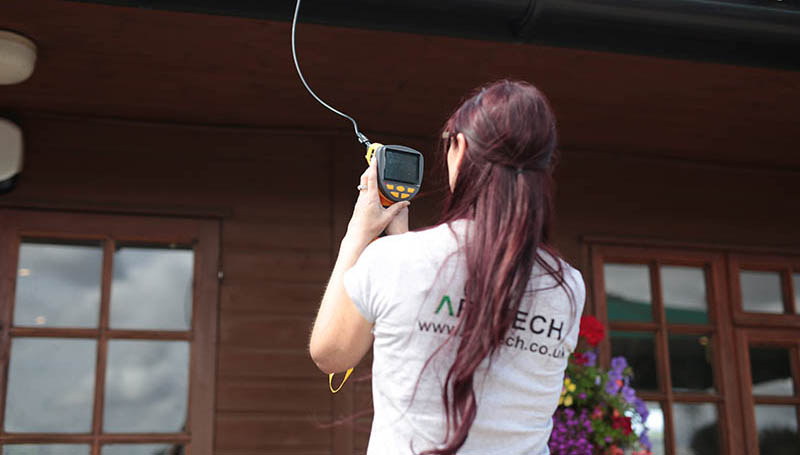 A Bat survey using special equipment