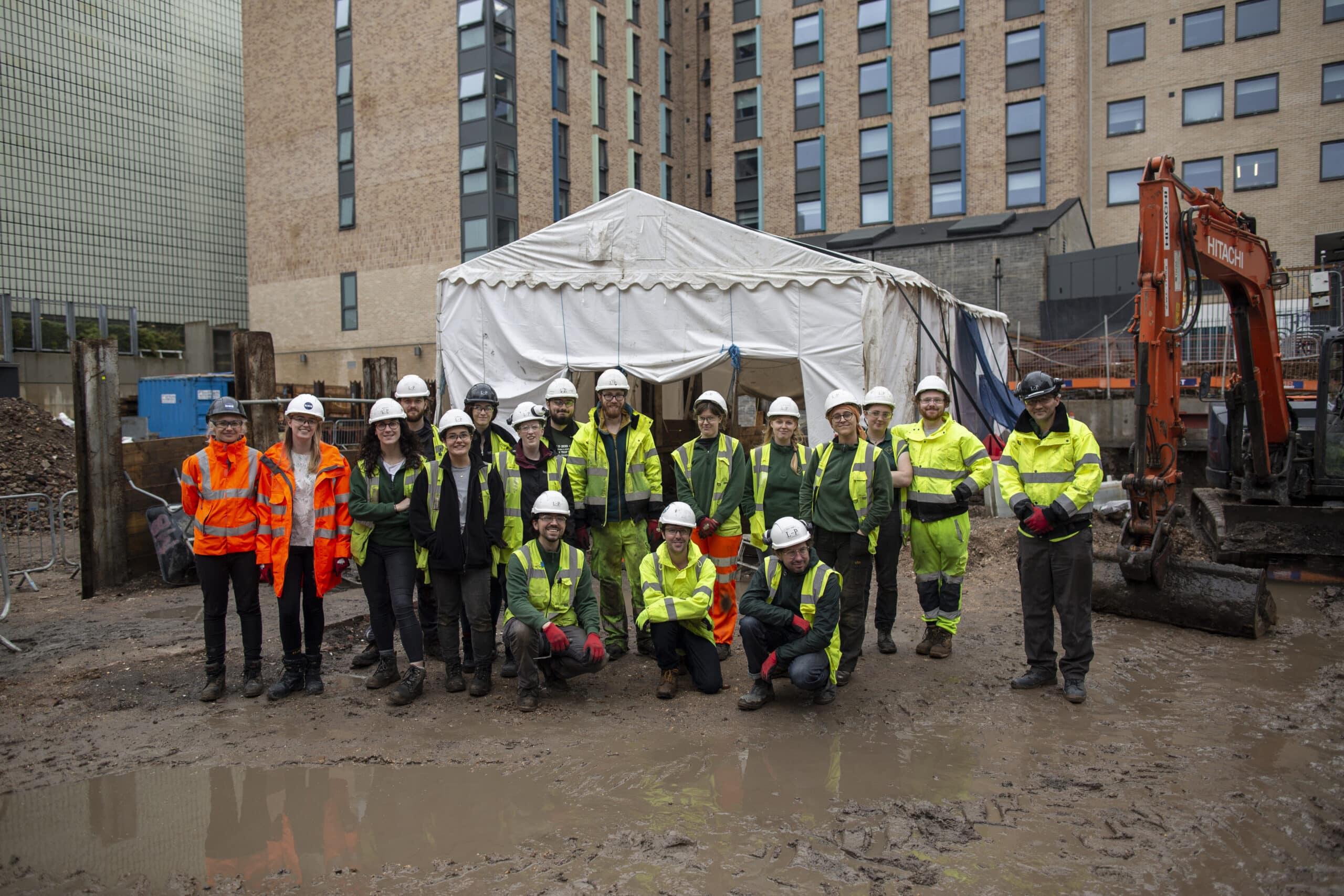 The London archaeology team