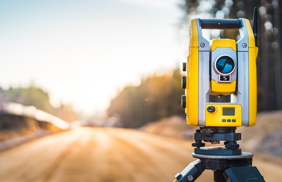 technology used to carry out a topographical survey