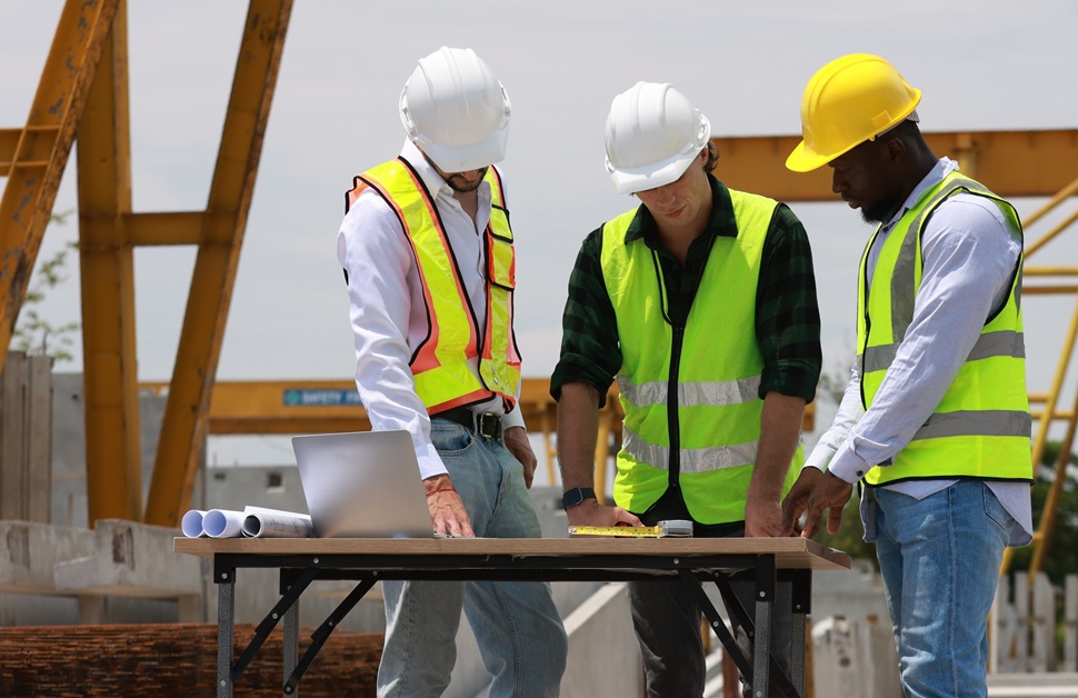 An ecological clerk of works providing support to a development site