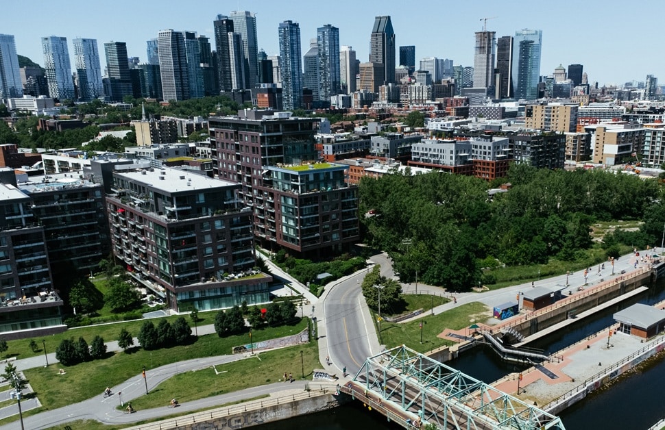 A sustainably built city