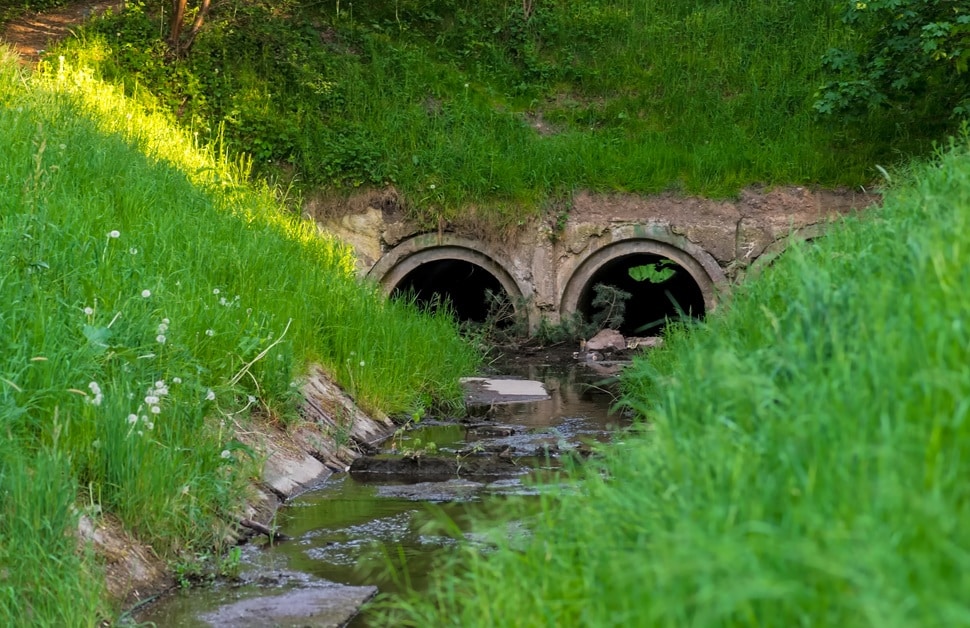 a culvert on a watercourse in the UK