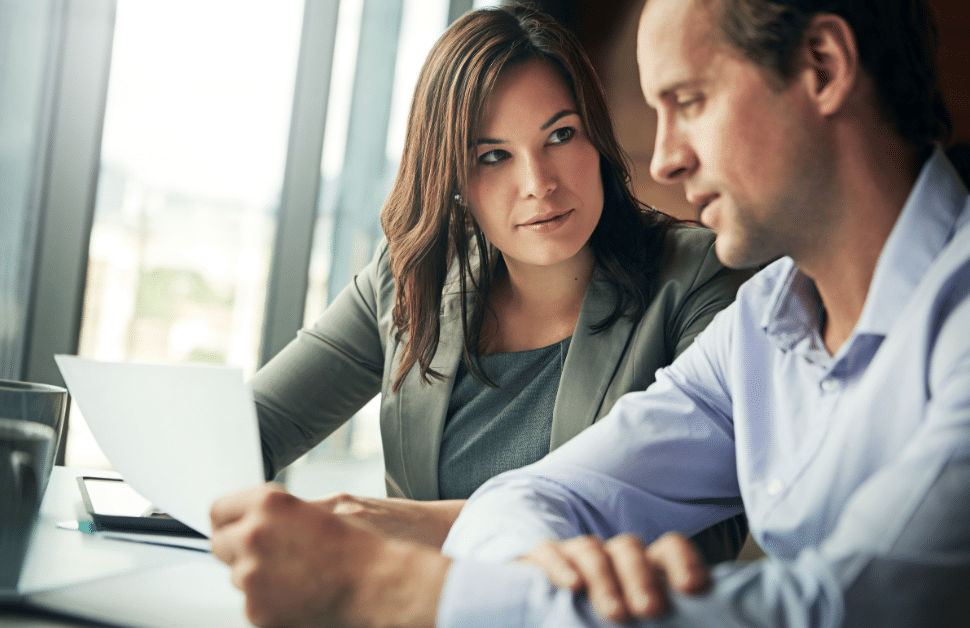 A planning consultant getting advice with their planning appeal