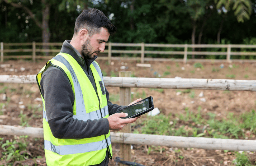 An ecological consultant considering statutory biodiversity credits needed to meet BNG requirements