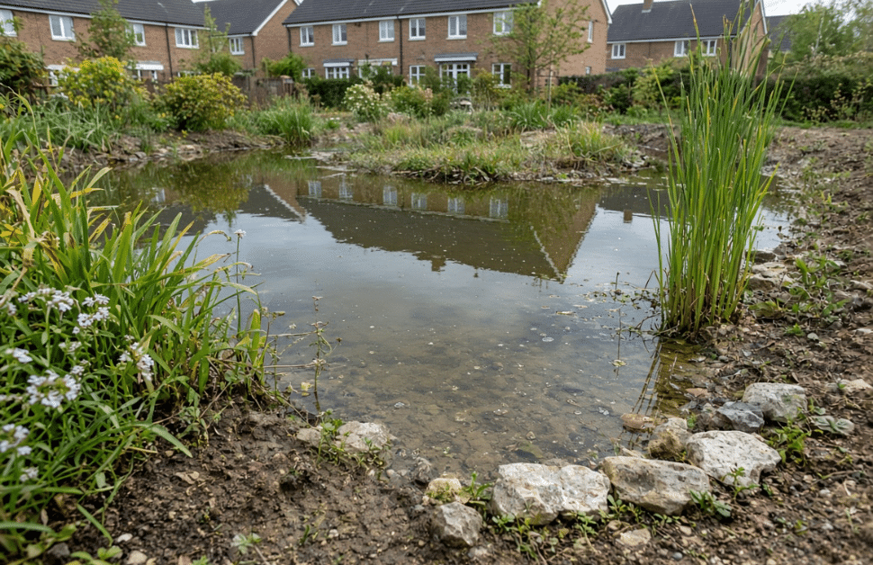 A proposed change of use development